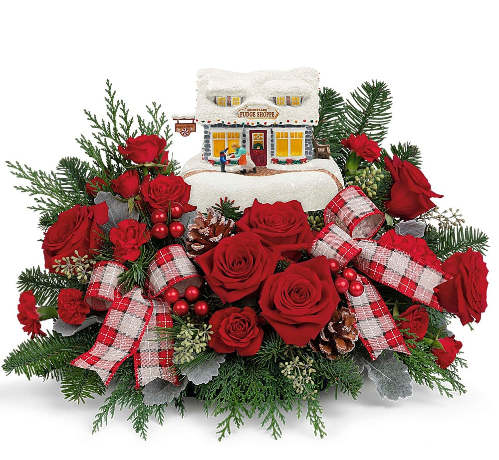 Teleflora Thomas Kinkade Sweet Shoppe Bouquet Premium