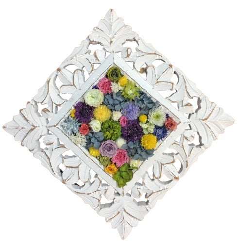 Jade Garden Forever Flowers Wall Art