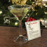 Martini Drink Holiday Ornament