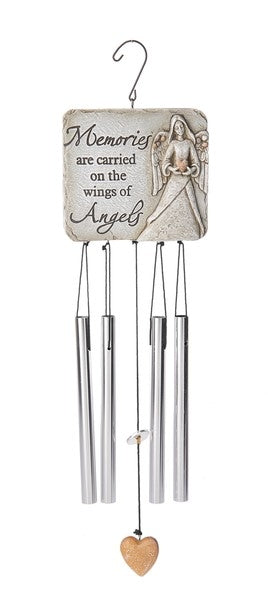 Memorial Angel Wind Chime- Memories