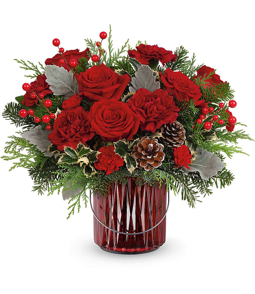 Merry Glow Bouquet - Premium