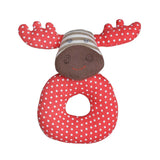 Miss Moose Organic Farm Buddies Teething Rattle