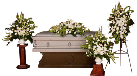 Modern Elegance Funeral Flower Family Package