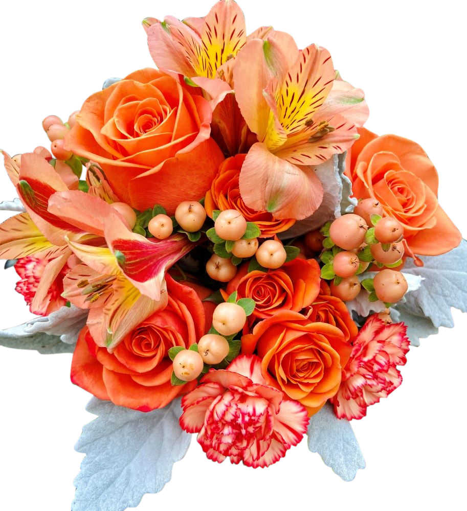 Tropical Citrus Clutch Bouquet