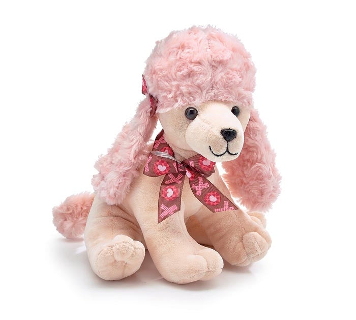 Pawfect Poodle Valentine Plush