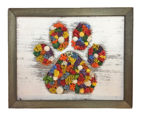 Paw Print - Forever Flowers