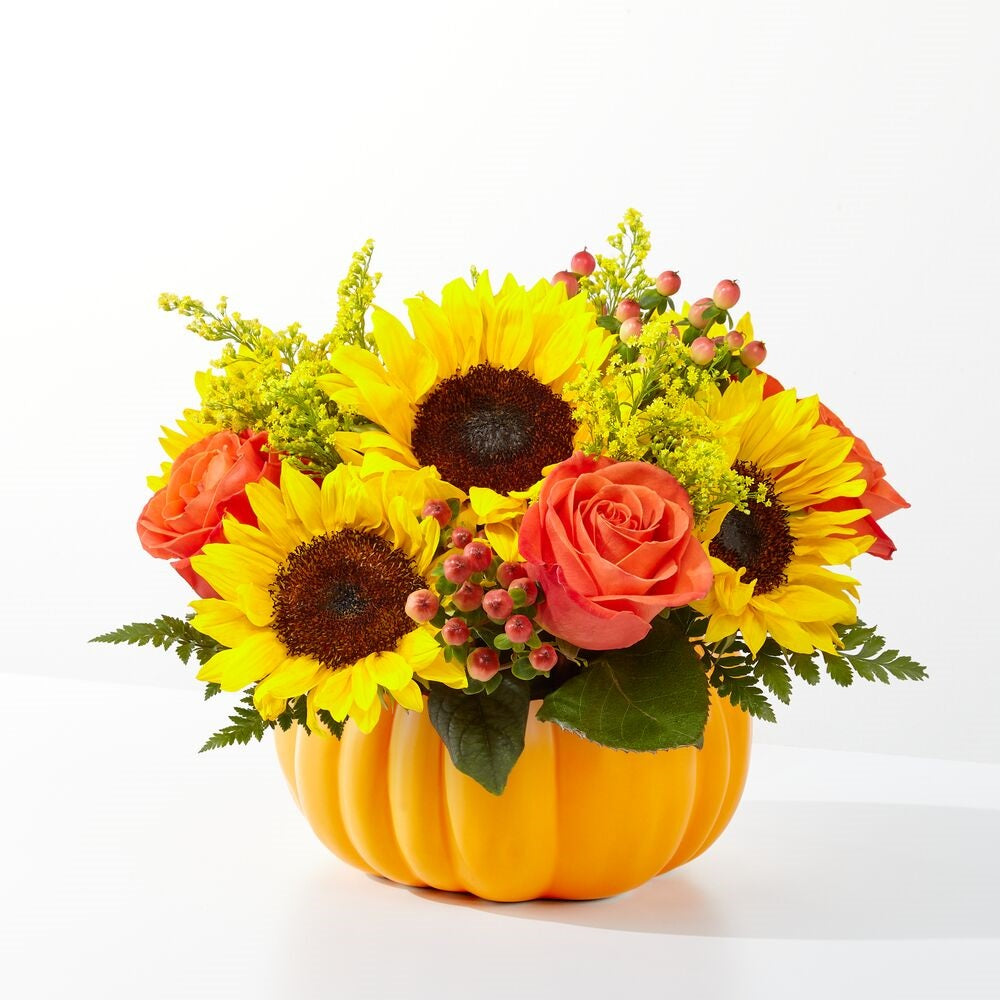 FTD Pick of the Patch Pumpkin Bouquet - Deluxe