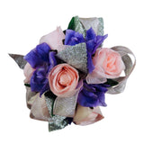 Pinks and Purples Silk Corsage