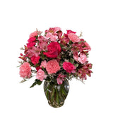 Pink Blooms Vase- Standard