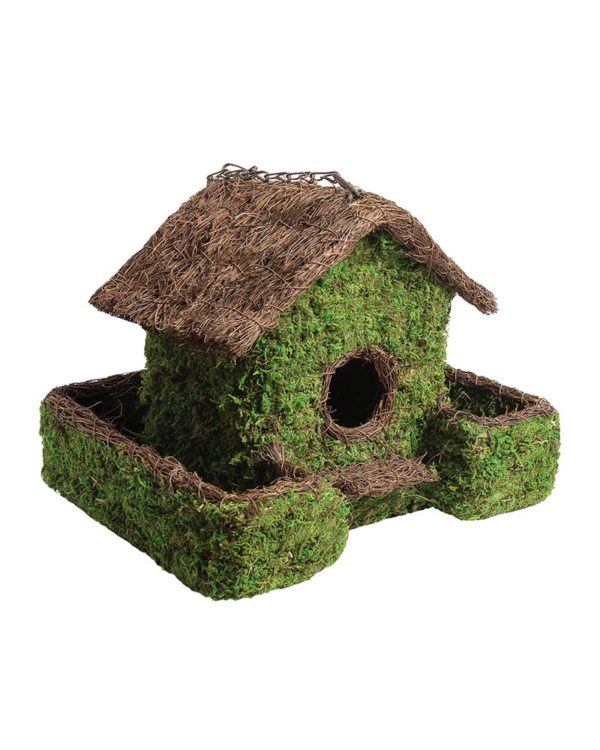 Plantable Moss Birdhouse