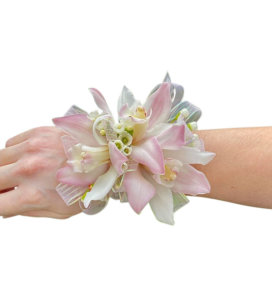 Cymbidium Orchids Corsage 