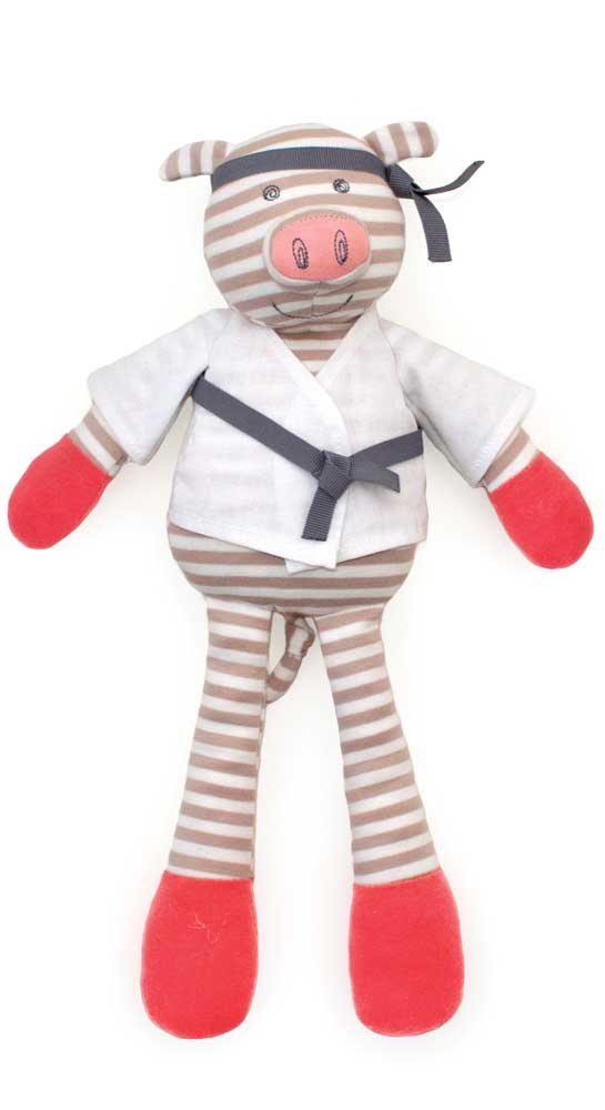 Porkchop Organic Farm Buddies Plush