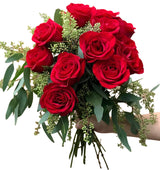 Radiantly Red  Bouquet Dozen