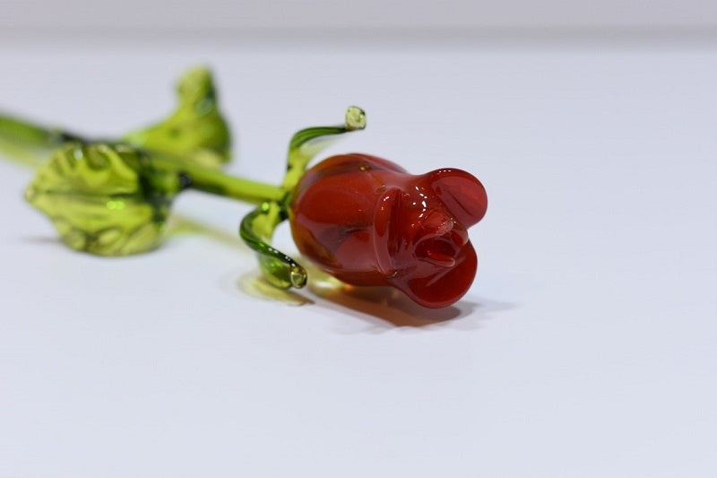 Red Glass Rose