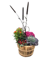 Rustic Autumn Bushel Basket