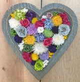 Rustic Heart - Forever Flowers