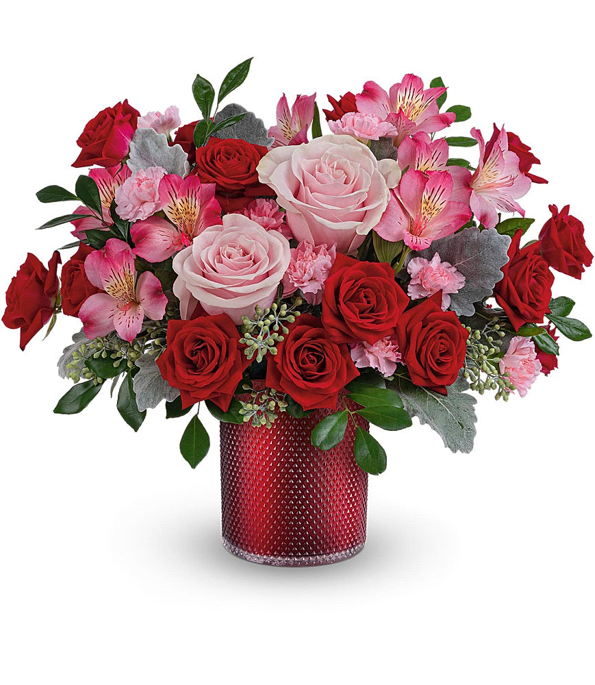 Scarlet Diamond Bouquet - Premium