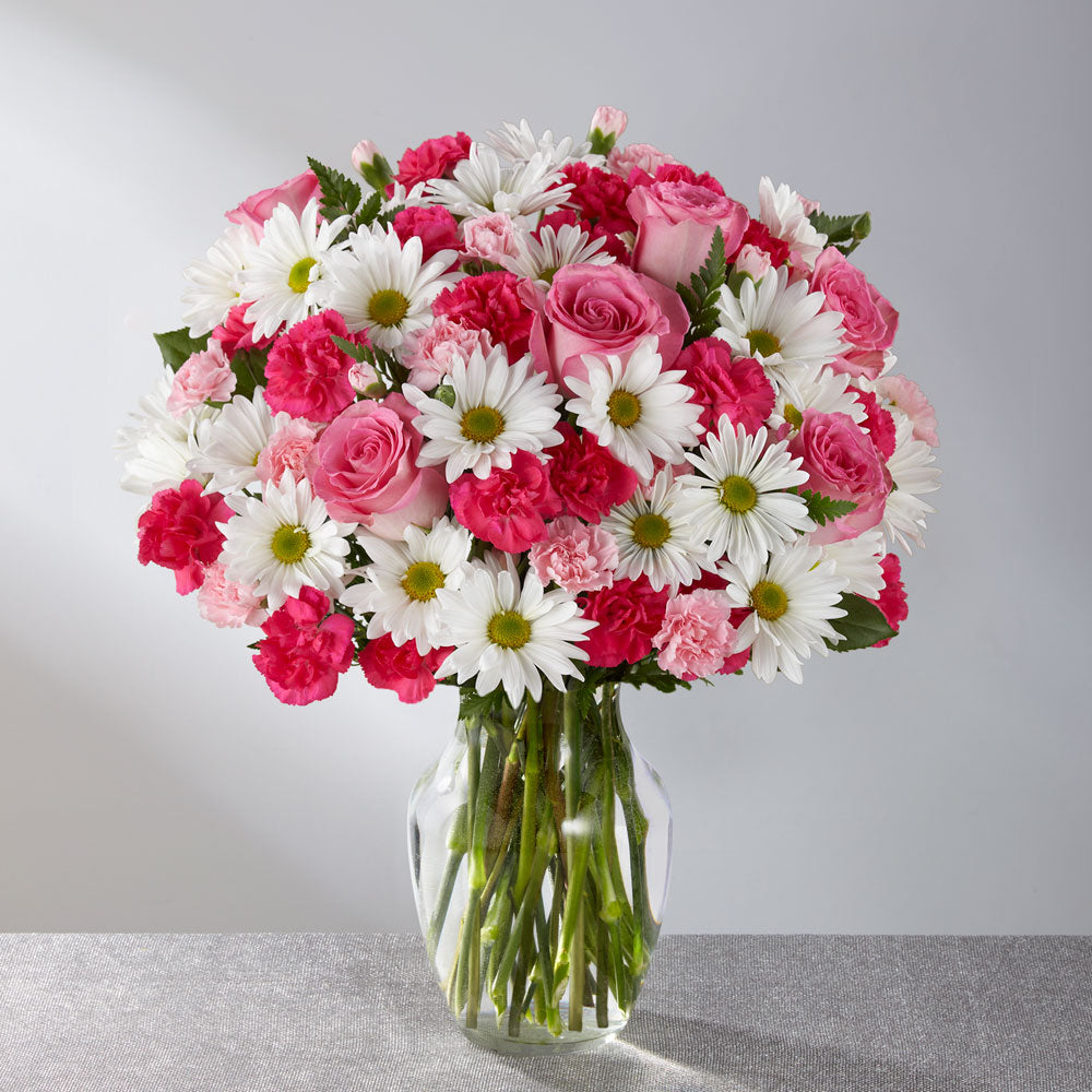  mini carnations and daisies Medium