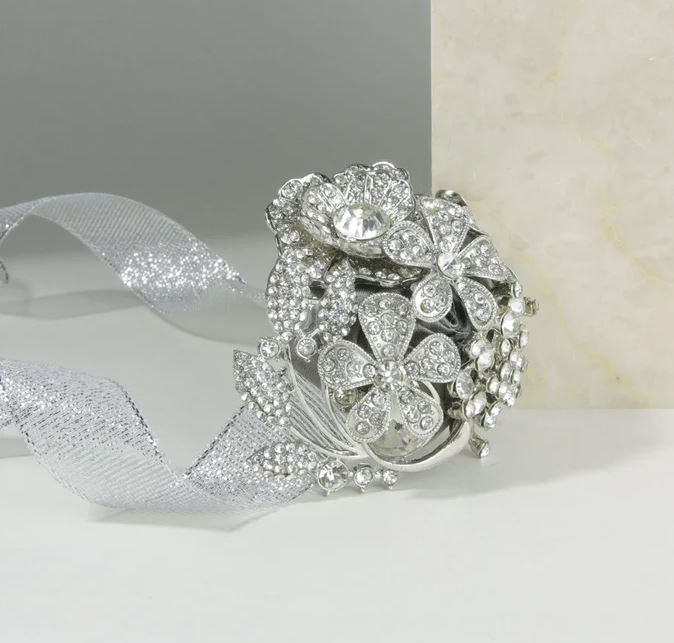 Shimmering Brooch Corsage