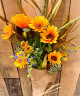 Silk Wild Sunflower Bouquet