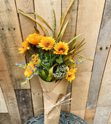 Silk Wild Sunflower Bouquet