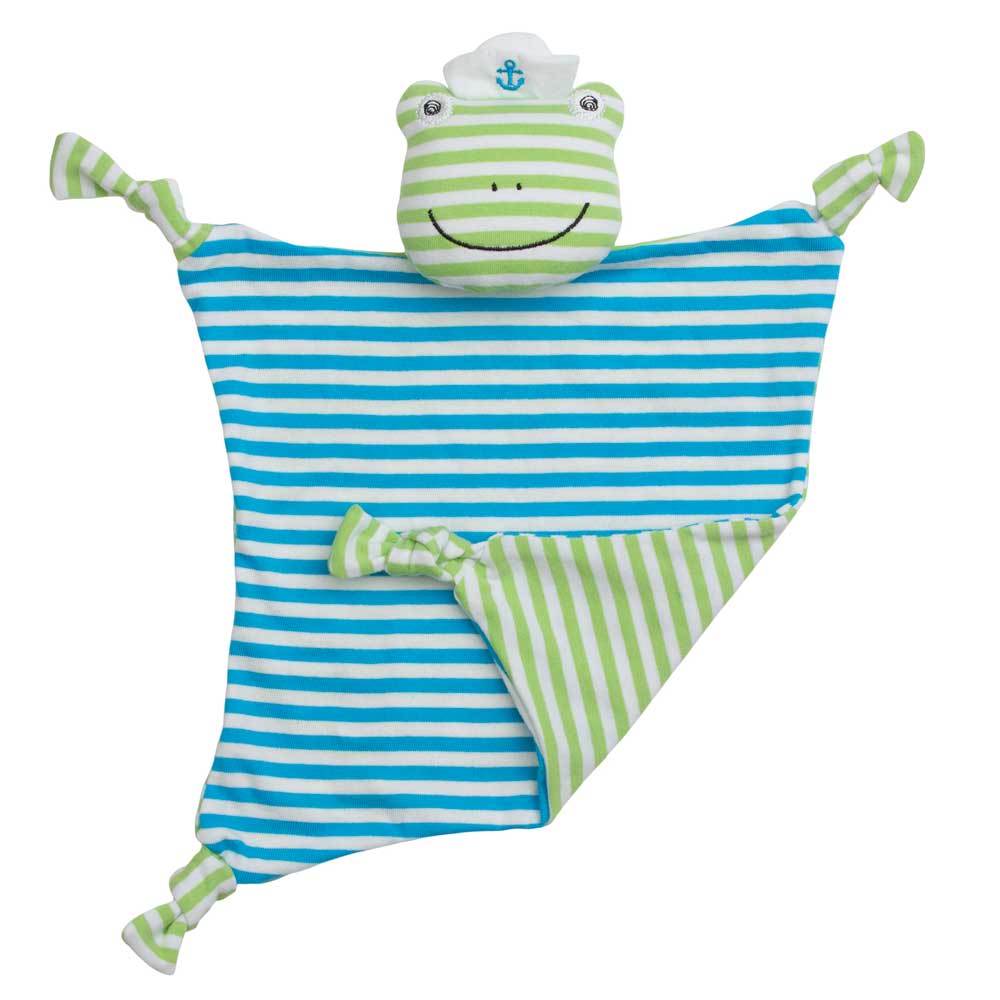 Skippy the Frog Organic Farm Buddies Baby Blankie