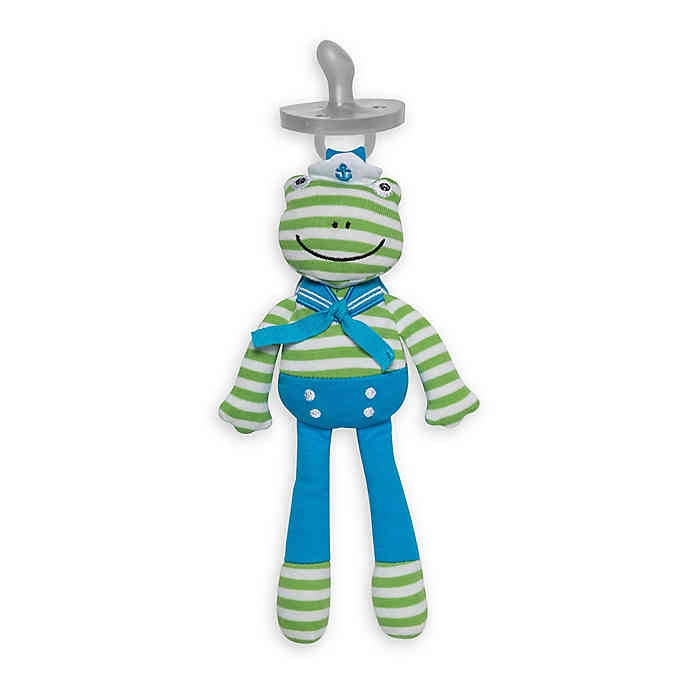 Skippy the Frog Organic Farm Buddies Baby Pacifier Toy 