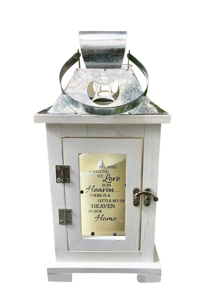 Small Heavenly Home Sympathy Lantern