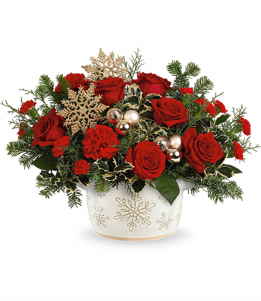 Snowflake Symphony Bouquet - Deluxe