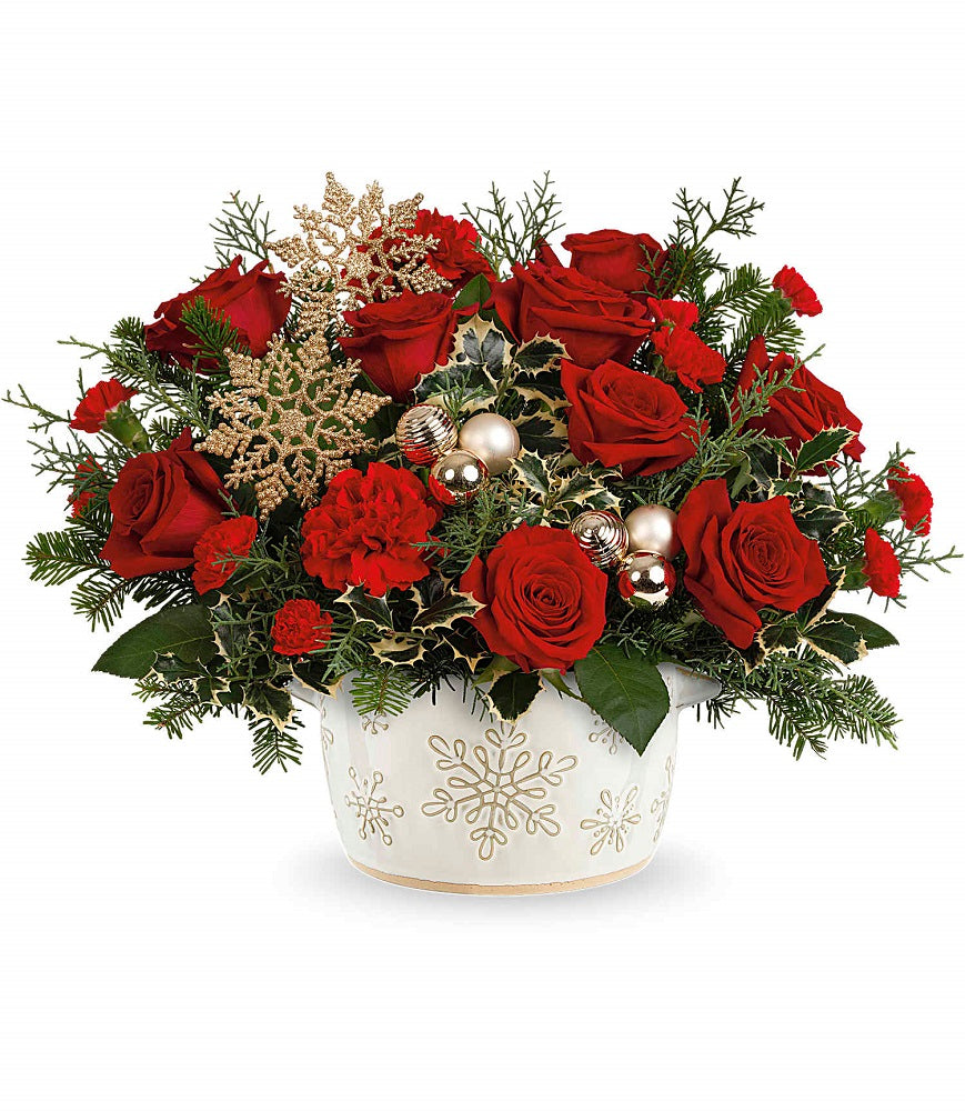 Snowflake Symphony Bouquet - Premium