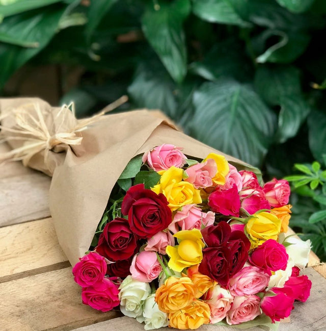 Bouquet of Spray Roses