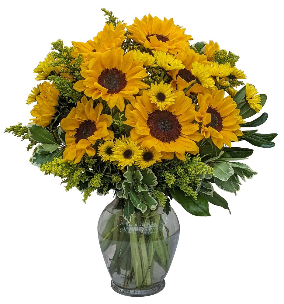 Sunflower Vase - Premium