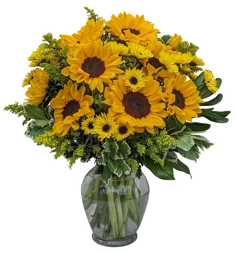 Sunflower Vase - Premium