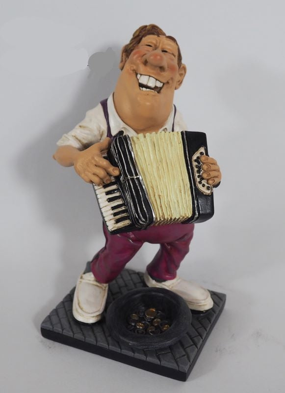 Warren Stratford Figurine- Accordion Player