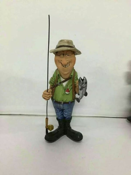 Warren Stratford Figurine- Fisherman 