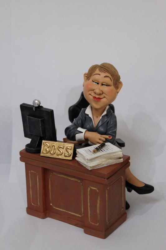 Warren Stratford Figurine- Lady Boss 