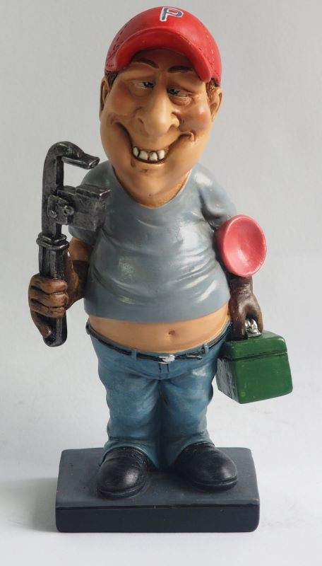 Warren Stratford Figurine- Plumber 