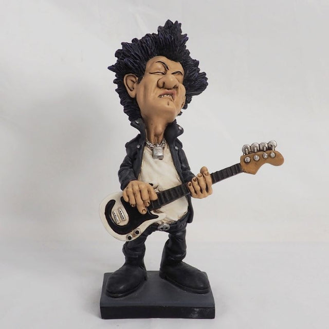 Warren Stratford Figurine- Punk Rock Bassist 