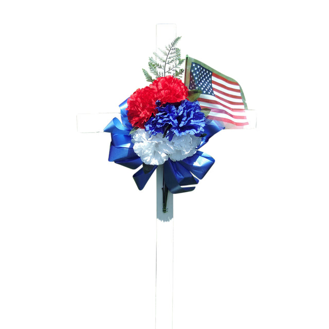 Wooden Memorial Day Cross