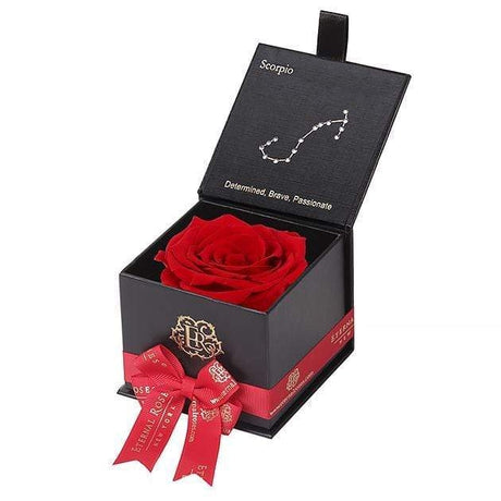 Zodiac Eternal Rose Gift Box- Scorpio